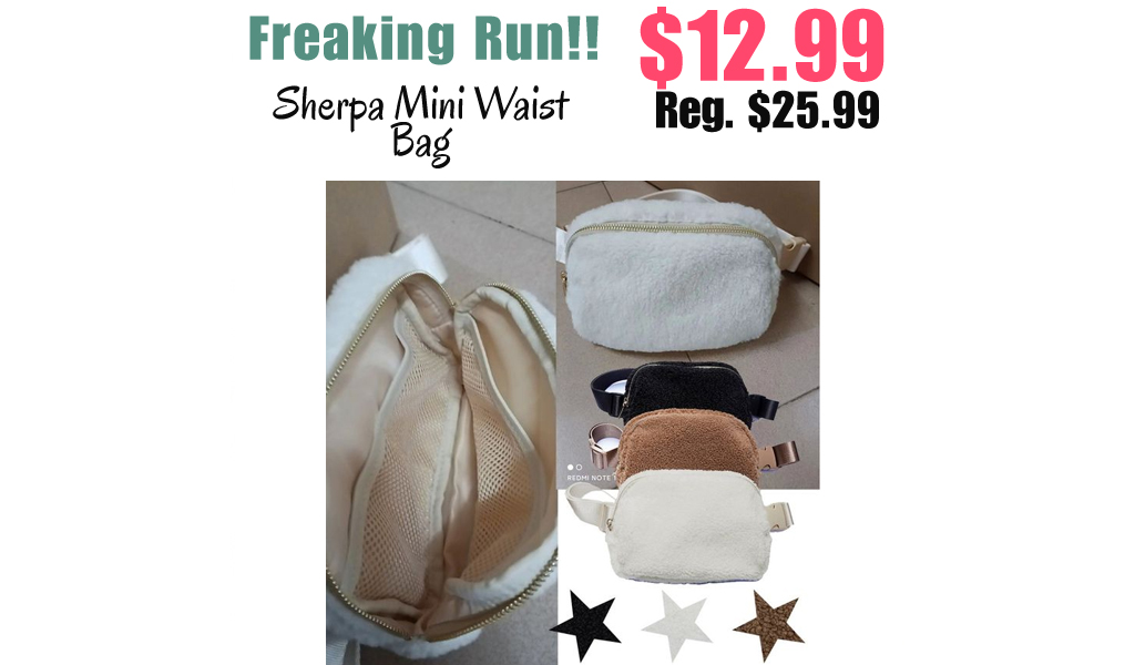 Sherpa Mini Waist Bag Only $12.99 Shipped on Amazon (Regularly $25.99)