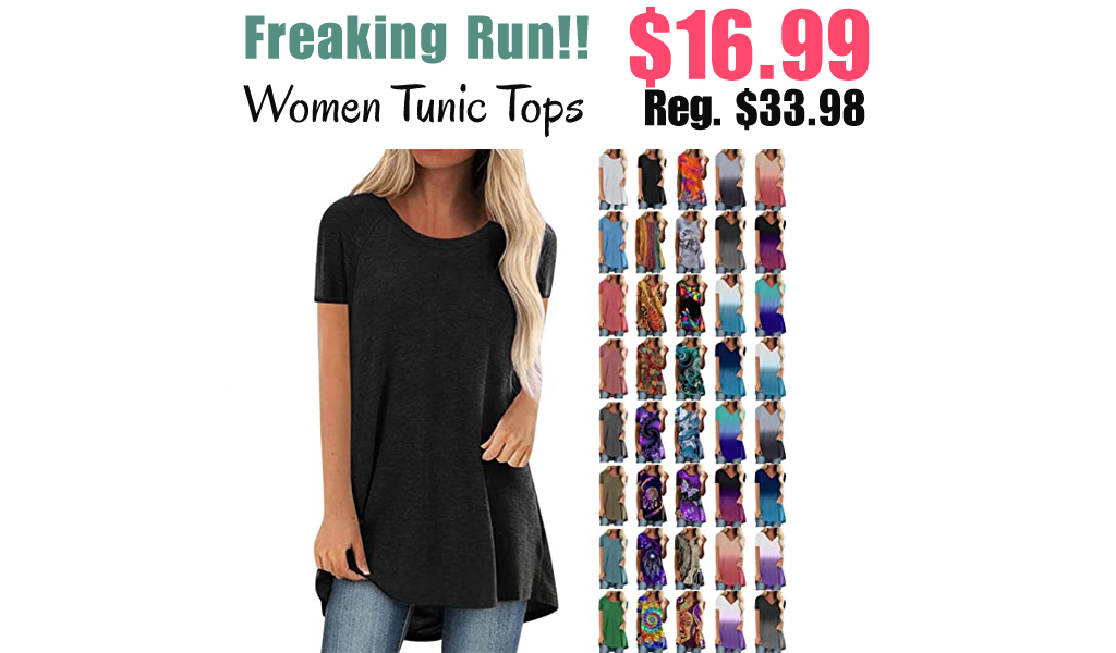 Women Tunic Tops Only $16.99 Shipped on Amazon (Regularly $33.98)