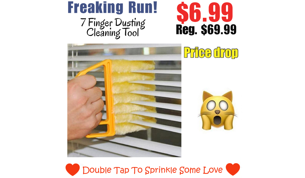 7 Finger Dusting Cleaning Tool Only $6.99 Shipped on Amazon (Regularly $69.99)