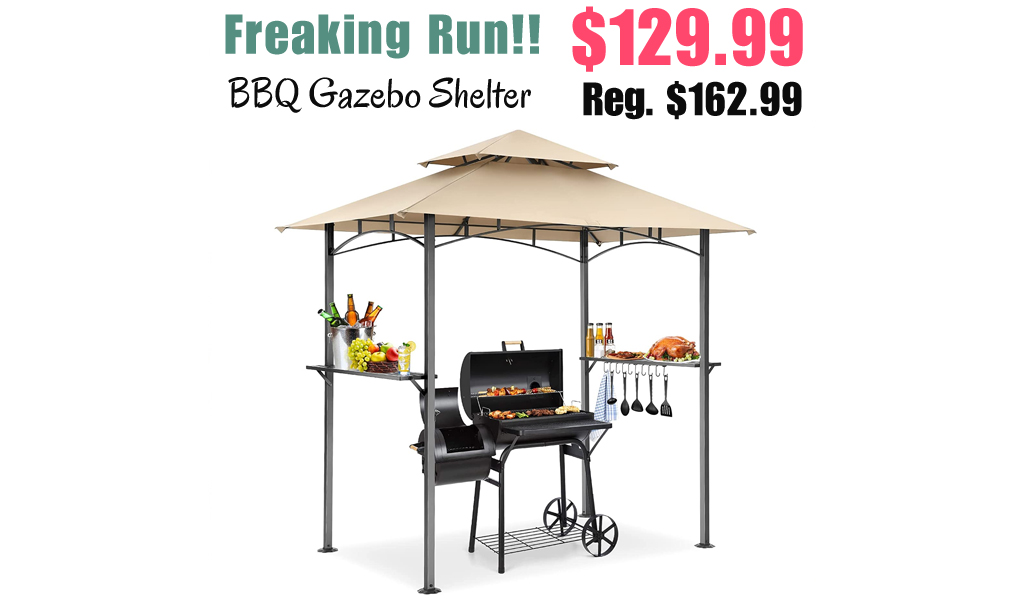 BBQ Gazebo Shelter Only $129.99 Shipped on Amazon (Regularly $162.99)