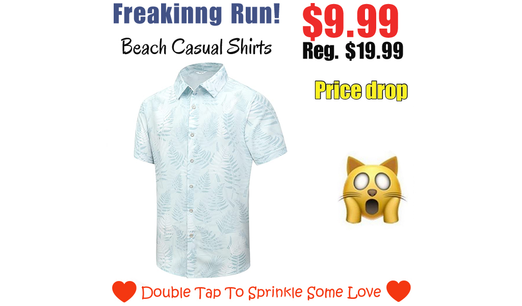 Beach Casual Shirts Only $9.99 Shipped on Amazon (Regularly $19.99)