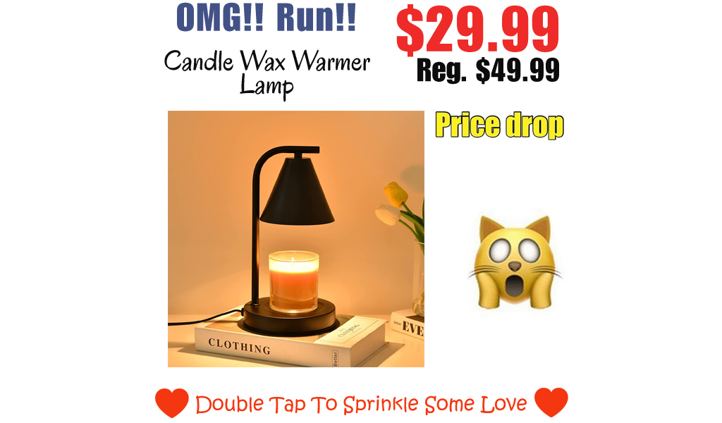 Candle Wax Warmer Lamp Only $29.99 Shipped on Amazon (Regularly $49.99)