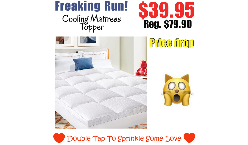 Cooling Mattress Topper Only $39.95 Shipped on Amazon (Regularly $79.90)