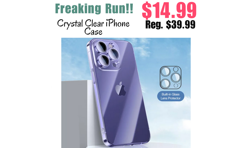 Crystal Clear iPhone Case Only $14.99 Shipped (Regularly $39.99)