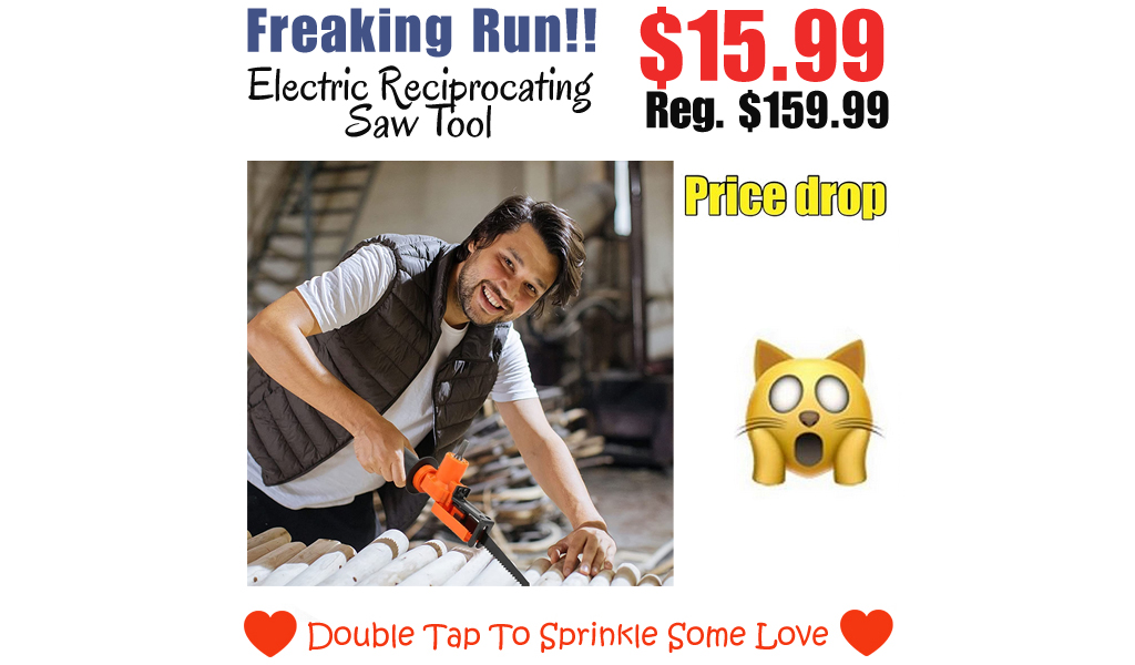 Electric Reciprocating Saw Tool Only $15.99 Shipped on Amazon (Regularly $159.99)