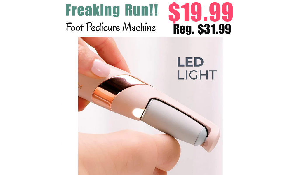 Foot Pedicure Machine Only $19.99 Shipped (Regularly $31.99)