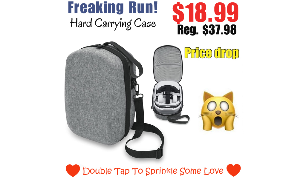 Hard Carrying Case Only $18.99 Shipped on Amazon (Regularly $37.98)
