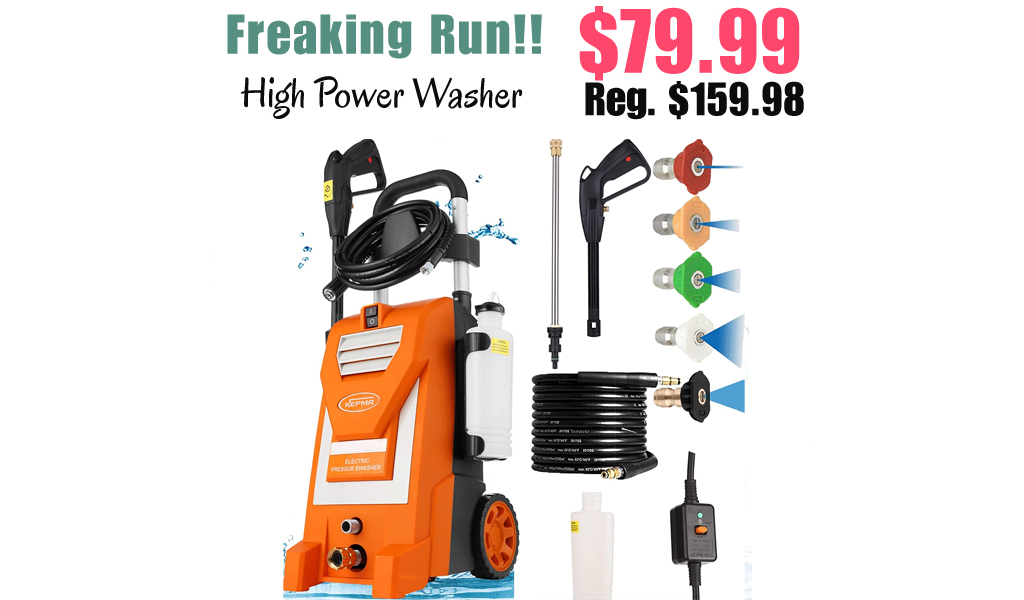 High Power Washer Only $79.99 Shipped on Amazon (Regularly $159.98)