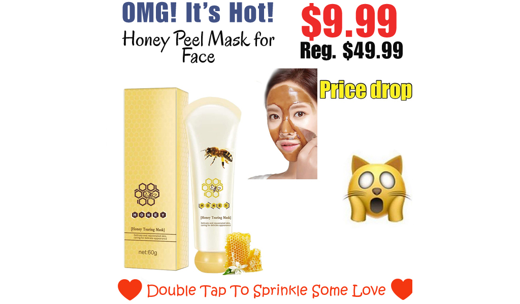 Honey Peel Mask for Face Only $9.99 Shipped on Amazon (Regularly $49.99)