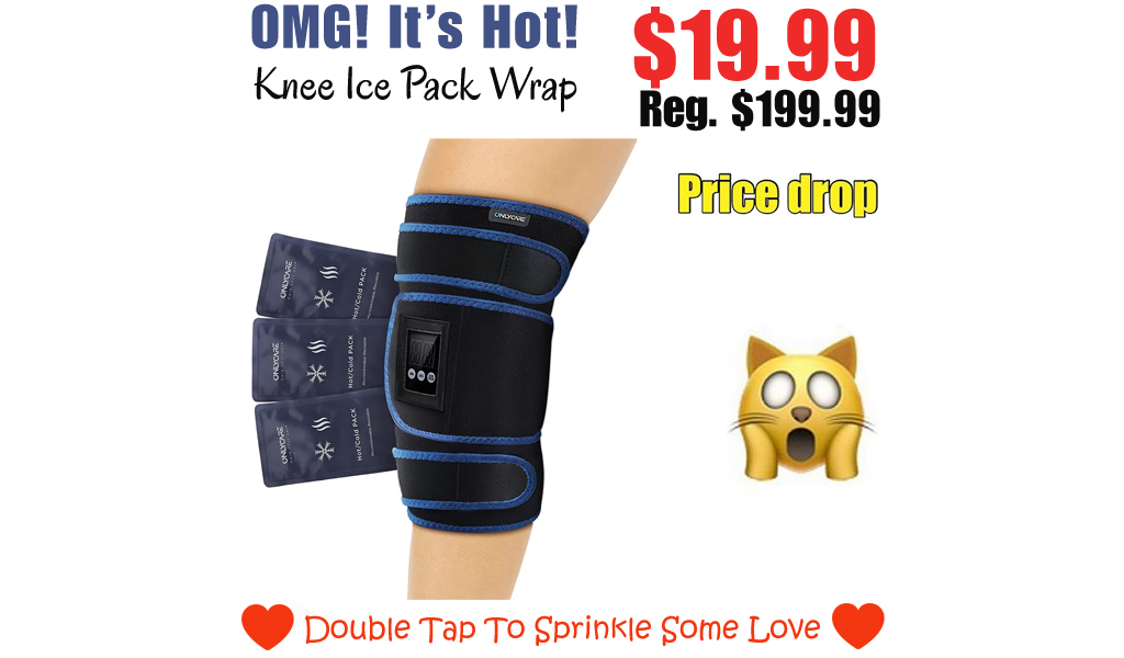 Knee Ice Pack Wrap Only $19.99 Shipped on Amazon (Regularly $199.99)