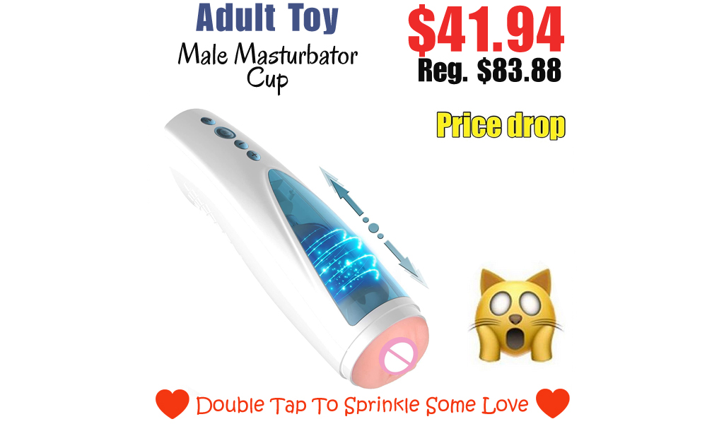 Male Masturbator Cup Only $41.94 Shipped on Amazon (Regularly $83.88)