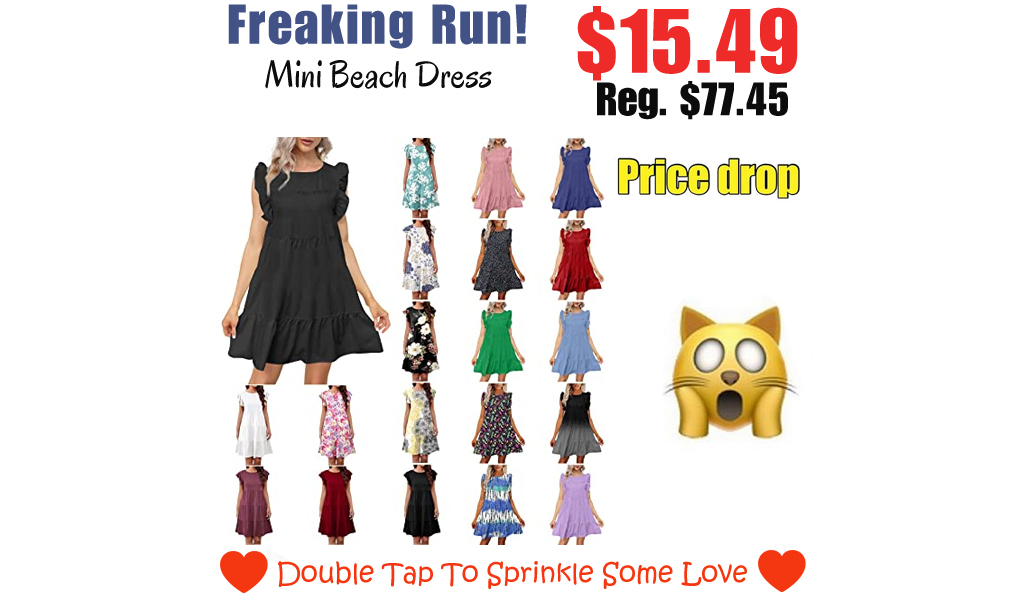 Mini Beach Dress Only $15.49 Shipped on Amazon (Regularly $77.45)