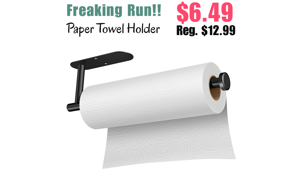 Paper Towel Holder Only $6.49 Shipped on Amazon (Regularly $12.99)