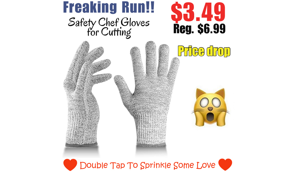 Safety Chef Gloves for Cutting Only $3.49 Shipped on Amazon (Regularly $6.99)