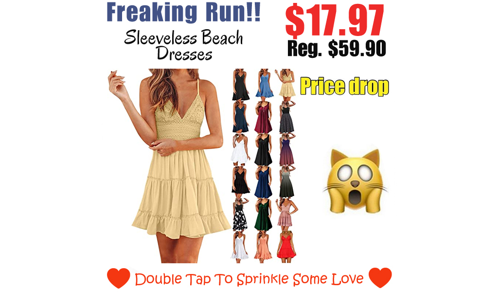 Sleeveless Beach Dresses Only $17.97 Shipped on Amazon (Regularly $59.90)