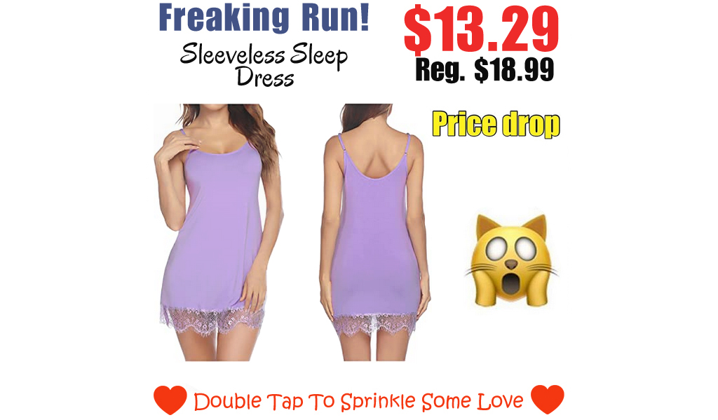 Sleeveless Sleep Dress Only $13.29 Shipped on Amazon (Regularly $18.99)