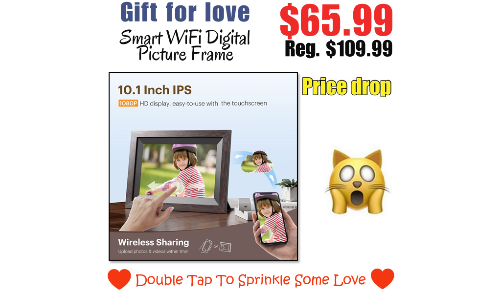 Smart WiFi Digital Picture Frame Only $65.99 Shipped on Amazon (Regularly $109.99)