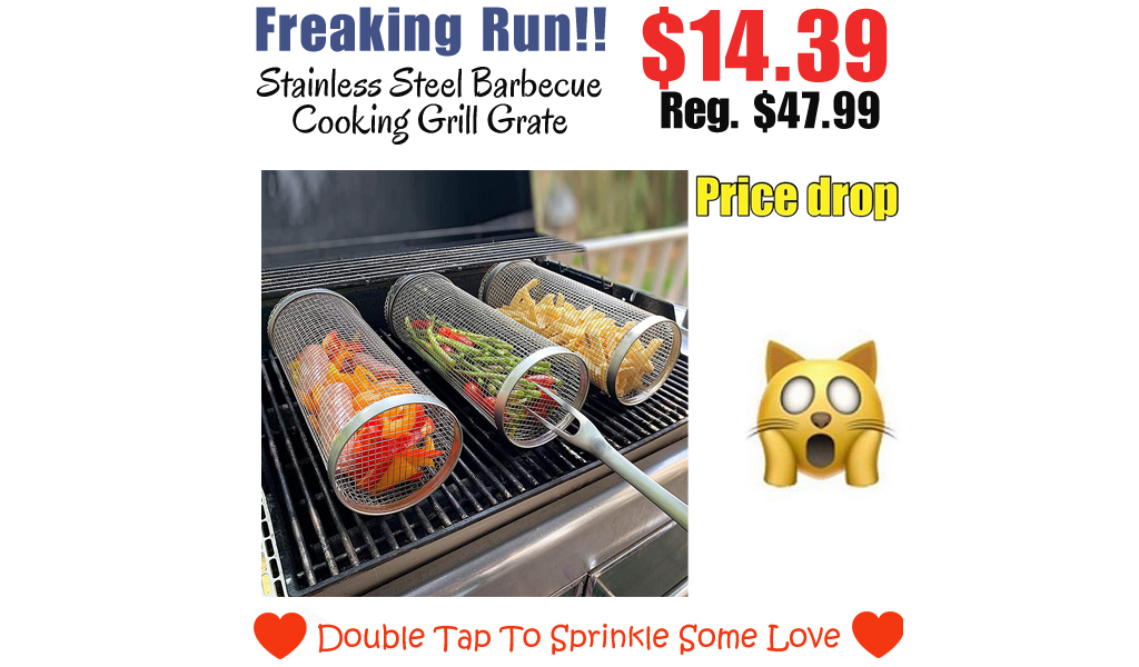 Stainless Steel Barbecue Cooking Grill Grate Only $14.39 Shipped on Amazon (Regularly $47.99)