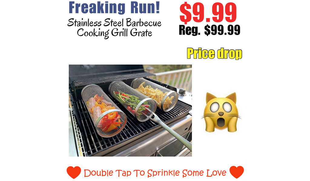 Stainless Steel Barbecue Cooking Grill Grate Only $9.99 Shipped on Amazon (Regularly $99.99)