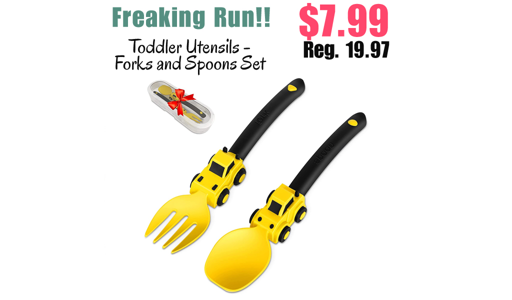 Toddler Utensils - Forks and Spoons Set Only $7.99 Shipped on Amazon (Regularly $19.97)