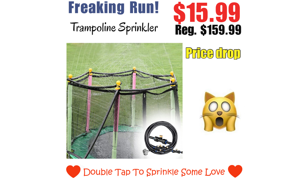 Trampoline Sprinkler Only $15.99 Shipped on Amazon (Regularly $159.99)