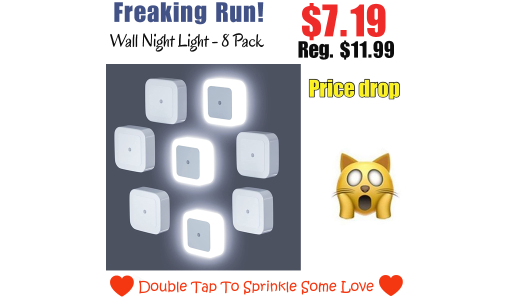 Wall Night Light - 8 Pack Only $7.19 Shipped on Amazon (Regularly $11.99)