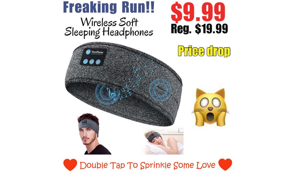 Wireless Soft Sleeping Headphones Only $9.99 Shipped on Amazon (Regularly $19.99)