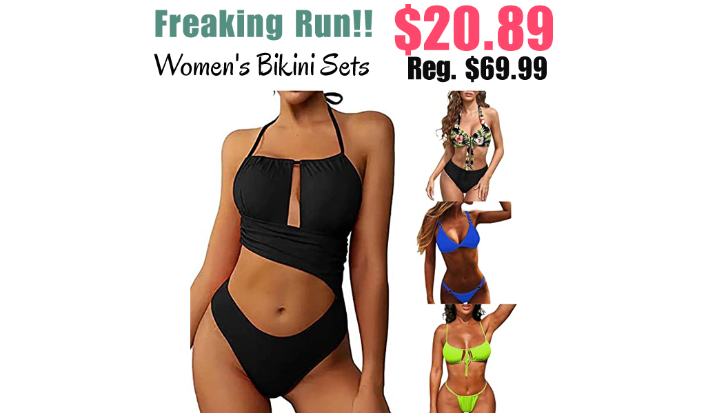 Women's Bikini Sets Only $20.89 Shipped on Amazon (Regularly $69.99)