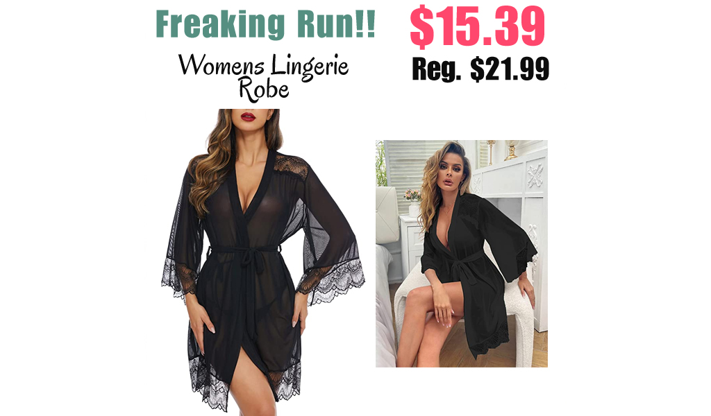 Womens Lingerie Robe Only $15.39 Shipped on Amazon (Regularly $21.99)