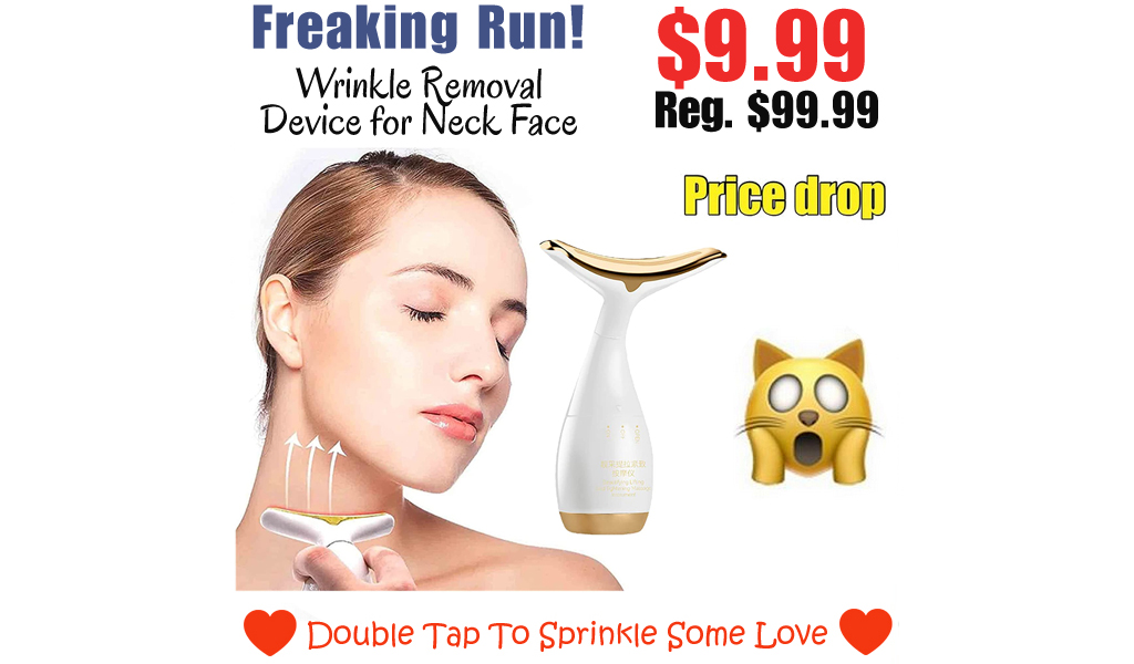 Wrinkle Removal Device for Neck Face Only $9.99 Shipped on Amazon (Regularly $99.99)