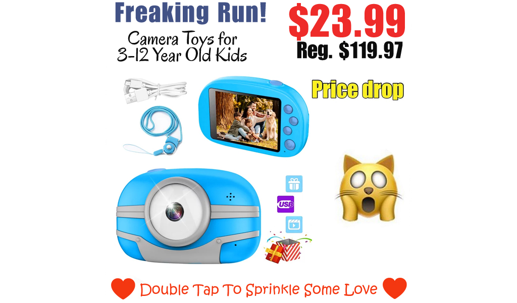 Camera Toys for 3-12 Year Old Kids Only $23.99 Shipped on Walmart.com (Regularly $119.97)