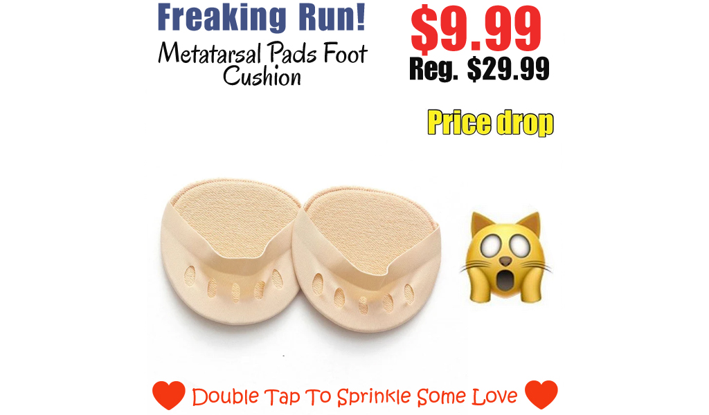 Metatarsal Pads Foot Cushion Only $9.99 Shipped (Regularly $29.99)