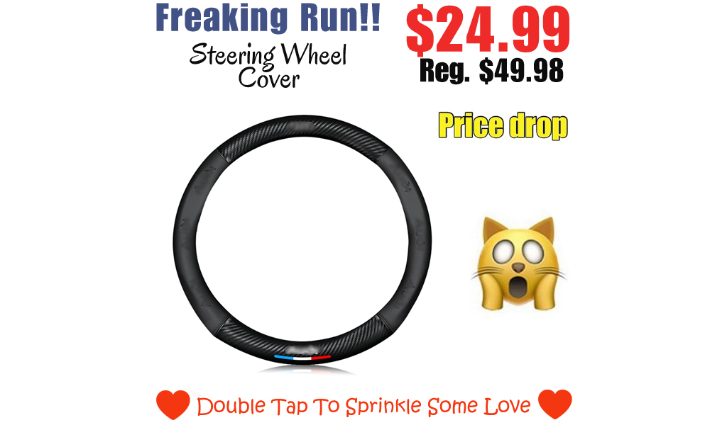 Steering Wheel Cover Only $24.99 Shipped on Amazon (Regularly $49.98)