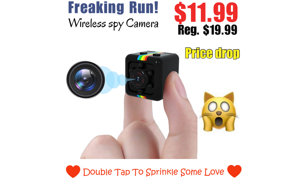 Wireless spy Camera Only $11.99 Shipped on Amazon (Regularly $19.99)