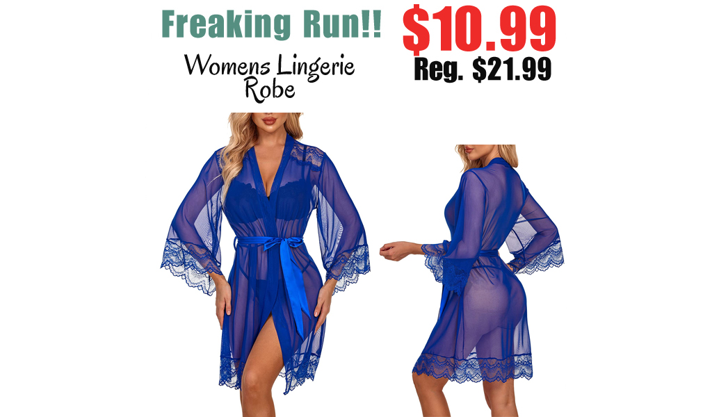 Womens Lingerie Robe Only $10.99 Shipped on Amazon (Regularly $21.99)