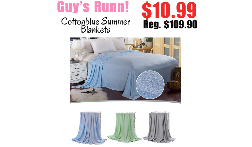 Cottonblue Summer Blankets Only $10.99 Shipped on Amazon (Regularly $109.90)