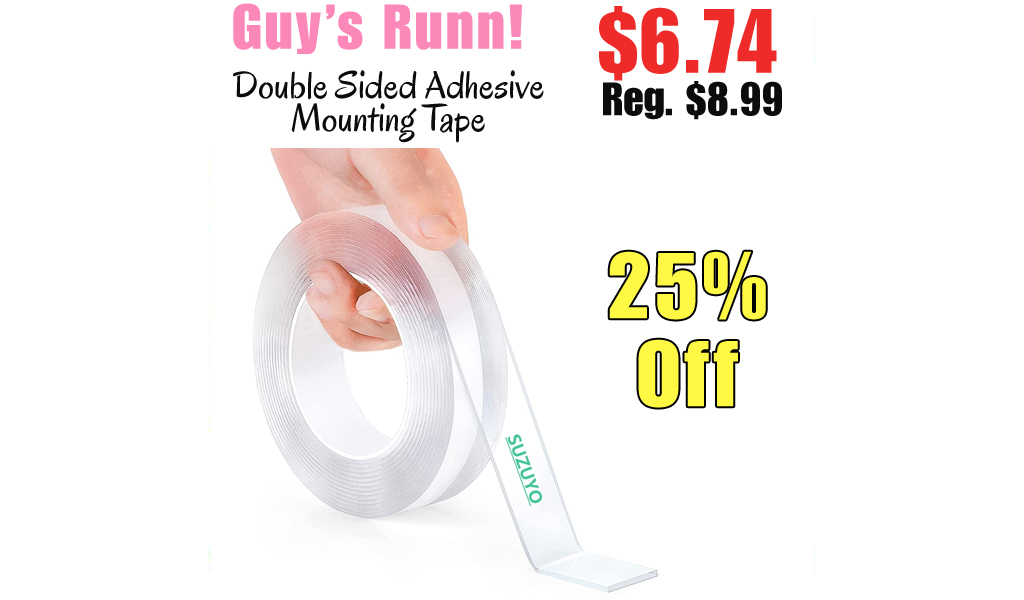 Double Sided Adhesive Mounting Tape Only $6.74 Shipped on Amazon (Regularly $8.99)