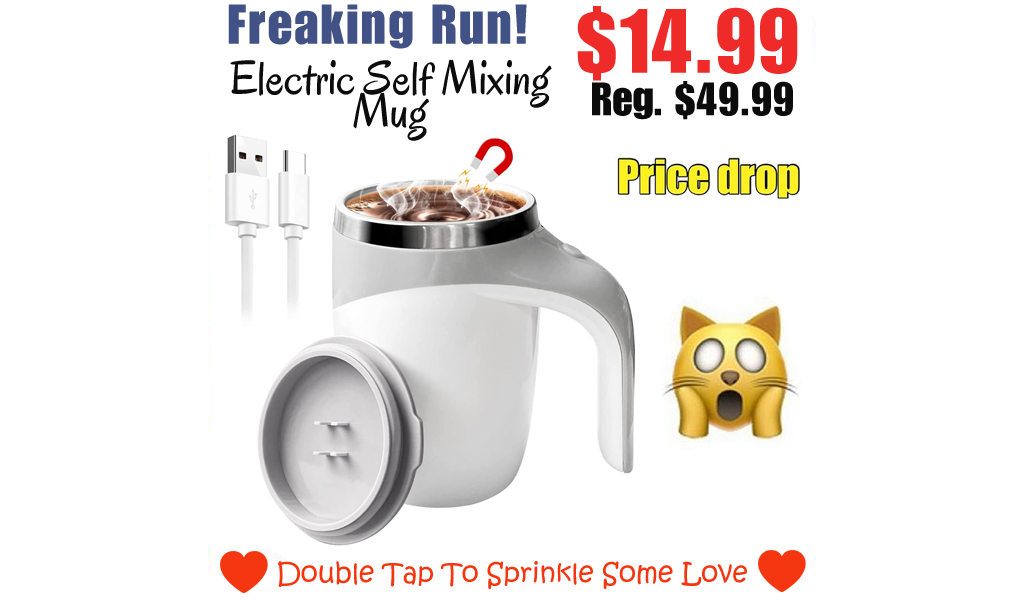 Electric Self Mixing Mug Only $14.99 Shipped on Amazon (Regularly $49.99)