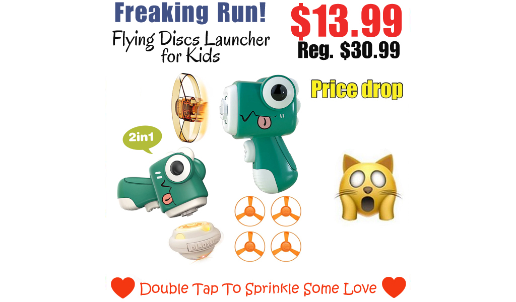 Flying Discs Launcher for Kids Only $13.99 Shipped on Walmart.com (Regularly $30.99)