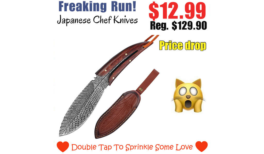 Japanese Chef Knives Only $12.99 Shipped on Amazon (Regularly $129.90)