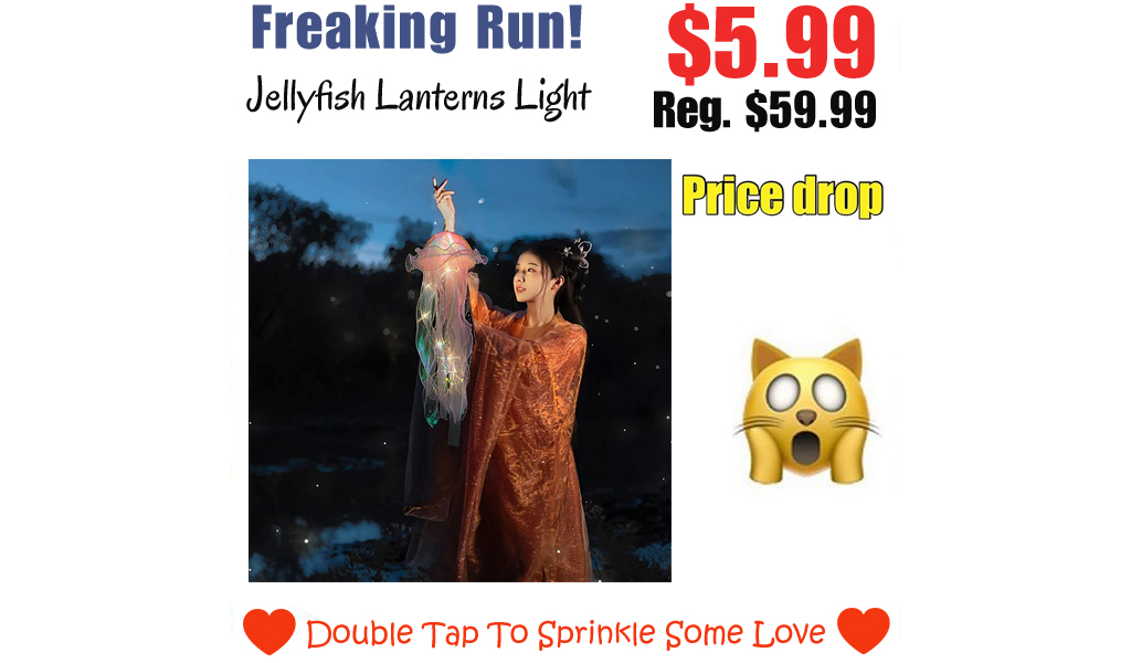 Jellyfish Lanterns Light Only $5.99 Shipped on Amazon (Regularly $59.99)
