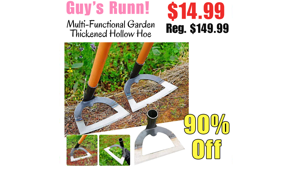 Multi-Functional Garden Thickened Hollow Hoe Only $14.99 Shipped on Amazon (Regularly $149.99)