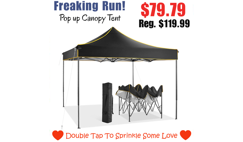 Pop up Canopy Tent Only $79.79 Shipped on Amazon (Regularly $119.99)