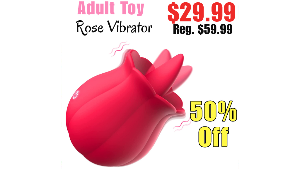 Rose Vibrator Only $29.99 Shipped on Amazon (Regularly $59.99)