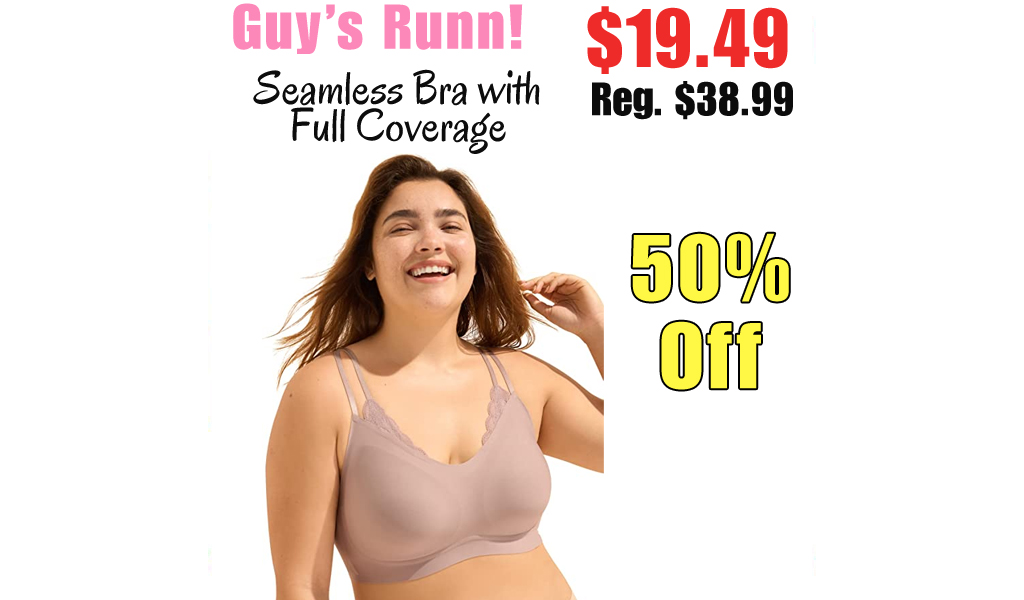 Seamless Bra with Full Coverage Only $19.49 Shipped on Amazon (Regularly $38.99)