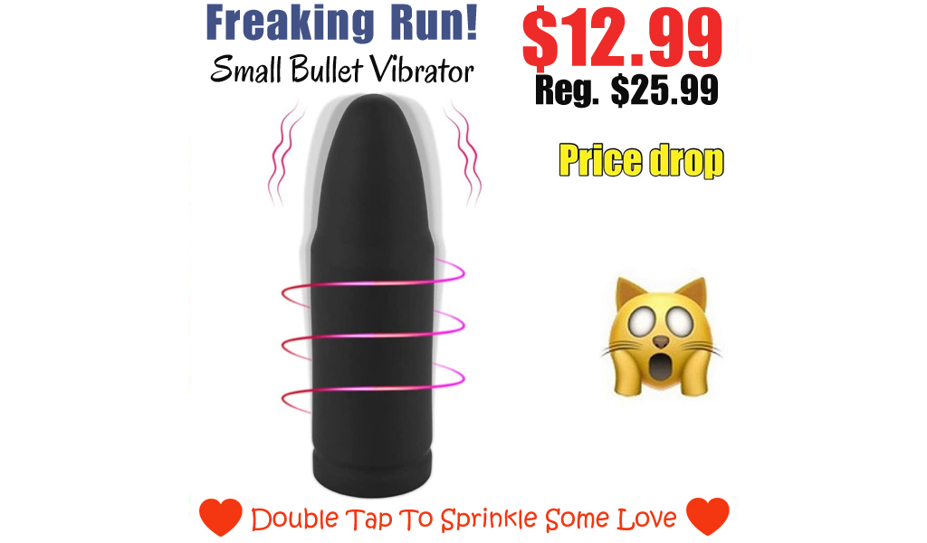 Small Bullet Vibrator Only $12.99 Shipped on Amazon (Regularly $25.99)