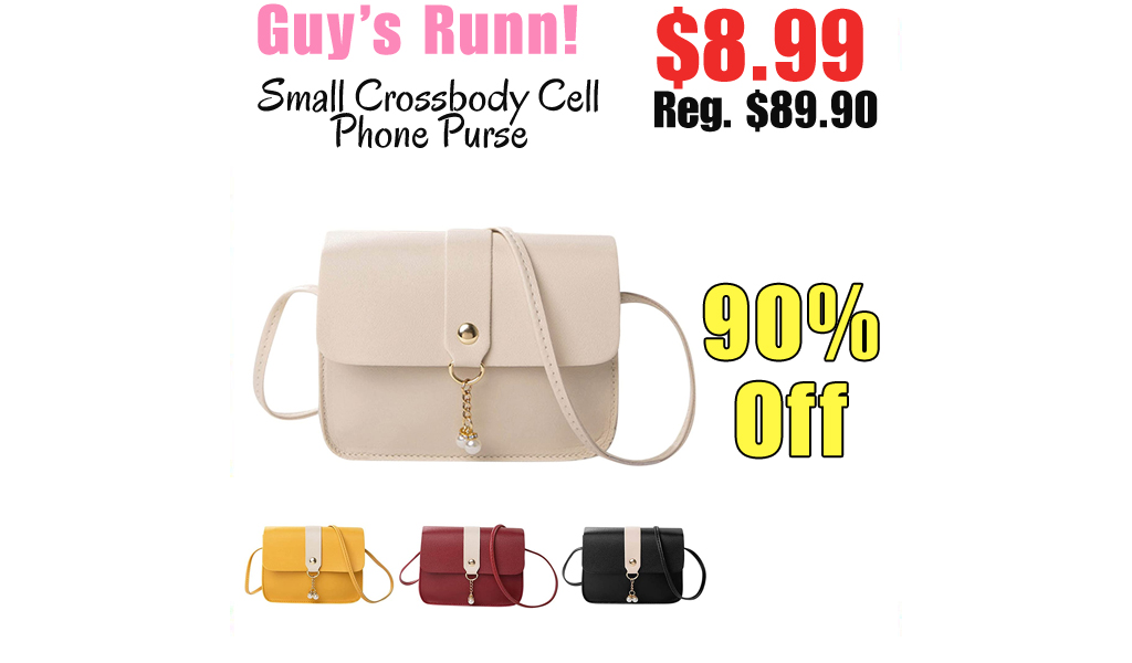 Small Crossbody Cell Phone Purse Only $8.99 Shipped on Amazon (Regularly $89.90)