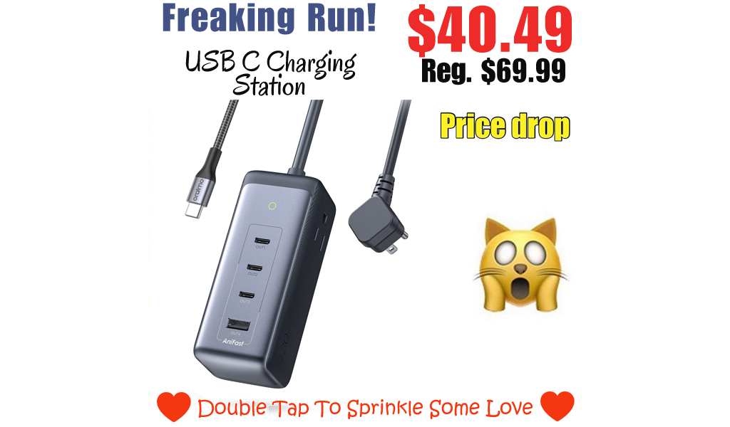 USB C Charging Station Only $40.49 Shipped on Amazon (Regularly $69.99)
