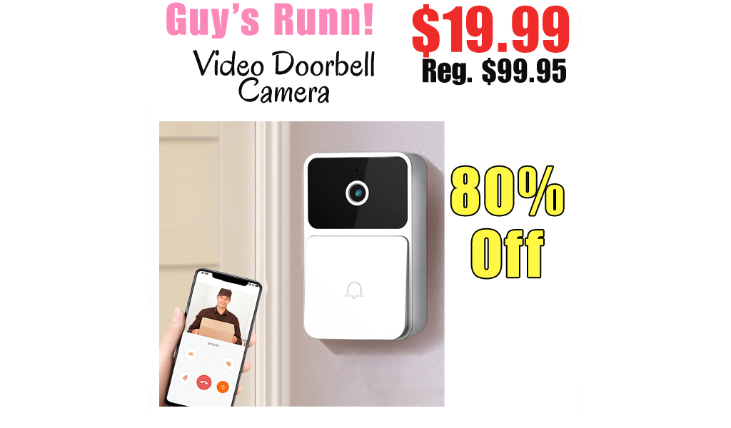 Video Doorbell Camera Only $19.99 Shipped on Amazon (Regularly $99.95)