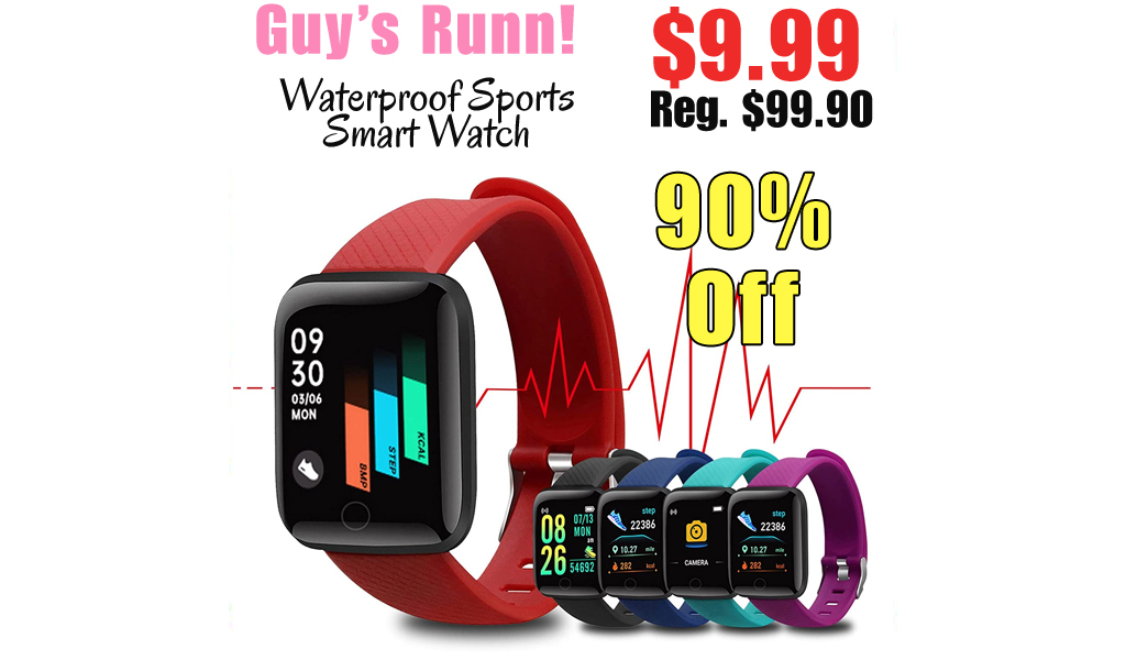 Waterproof Sports Smart Watch Only $9.99 Shipped on Amazon (Regularly $99.90)